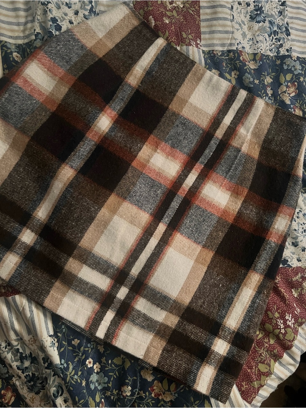 3For$8 Bodycon Highwaisted Plaid Skirt